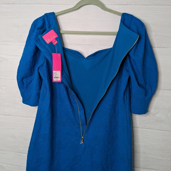 Lilly Pulitzer jacquard shift Feona Dress NWT Large - Picture 10 of 10